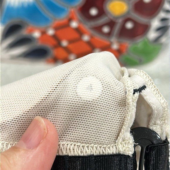 Lululemon Amala Tank Narrow Bold Stripe Black Angel Wing - Size 4 - Picture 10 of 10